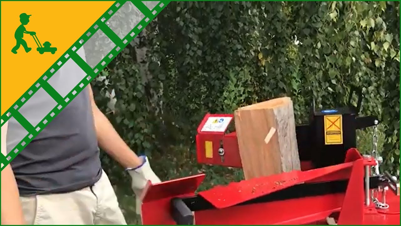 Funktionsvideo Stehender einphasiger Elektro Holzspalter Ceccato BULL SPLE10 - 10 Tonnen Hub 540 mm