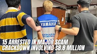 15 Arrested in Major Scam Crackdown Involving $8.8 Million