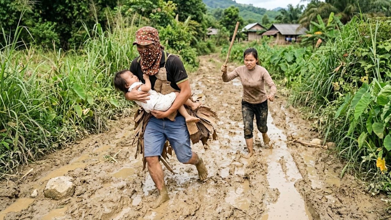 Selling Homegrown Vegetables at the Market – Kids Teased and Nearly Kidnapped by Criminals