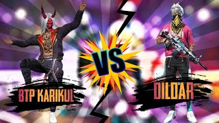 1 Vs 1 Custom Gameplay 🔥. BTP KARIKUL Vs BTP DILDAR Gameplay || BTP Gaming. screenshot 4