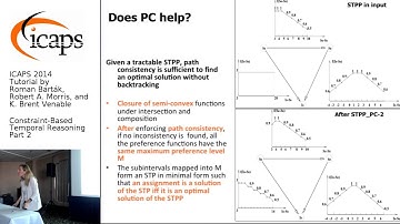 ICAPS 2014: Tutorial on Constraint-Based Temporal Reasoning  (Part 2)