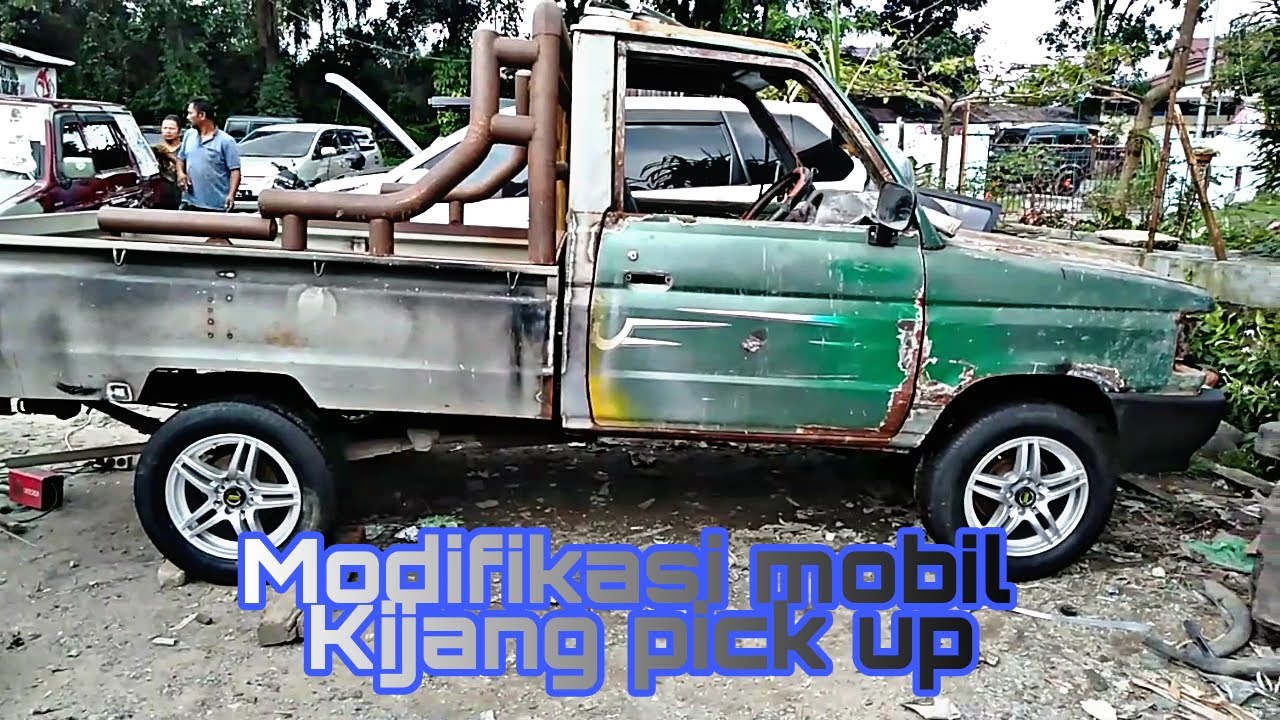 Part 1 Modifikasi Mobil kijang pick up dari busuk,,Apakah bisa Seganteng PAIMAHAM??