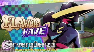 Sinvergüenza ~ FNF: Flavor Rave OST [FAN VISUALIZER]