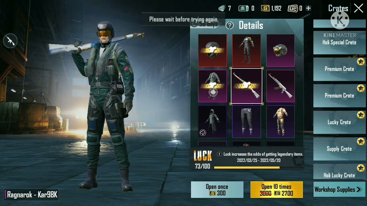 What is the best time for Crate opening?👿👿