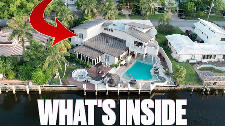 OUR MULTI-MILLION DOLLAR ISLAND VACATION HOUSE TOU...
