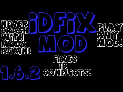 Minecraft: IdFix Mod Review (Never Have Mods Conflict Again!) 1.6.2