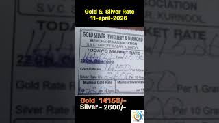 Gold rate today, Silver price live, 22k gold price, 24k gold rate.