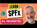 Add Properties to your SPFx Web Part | #spfx for Beginners 2025 (Episode 4)
