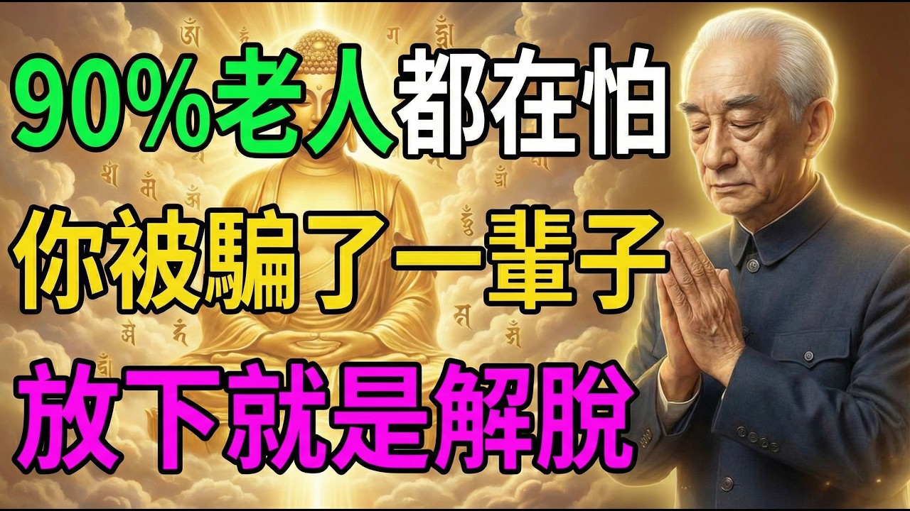 南懷瑾：60歲後一身病痛怎麼辦？佛陀一碗「泥沙水」道破天機，越是心急越折壽！學會這招，把體內淤堵全排空 #佛學智慧 #南懷瑾 #人生哲理 #養生 #放下執著 #修行 #因果