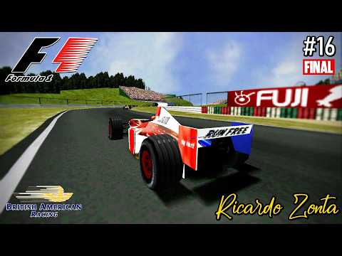 FORMULA ONE 99 | PS1 | GAMEPLAY | BAR | RICARDO ZONTA | GP DO JAPÃO | 16