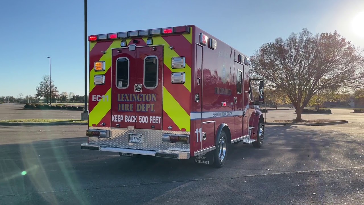 Excellance Ambulance RM1449 Lexington Fire Department (KY.) YouTube