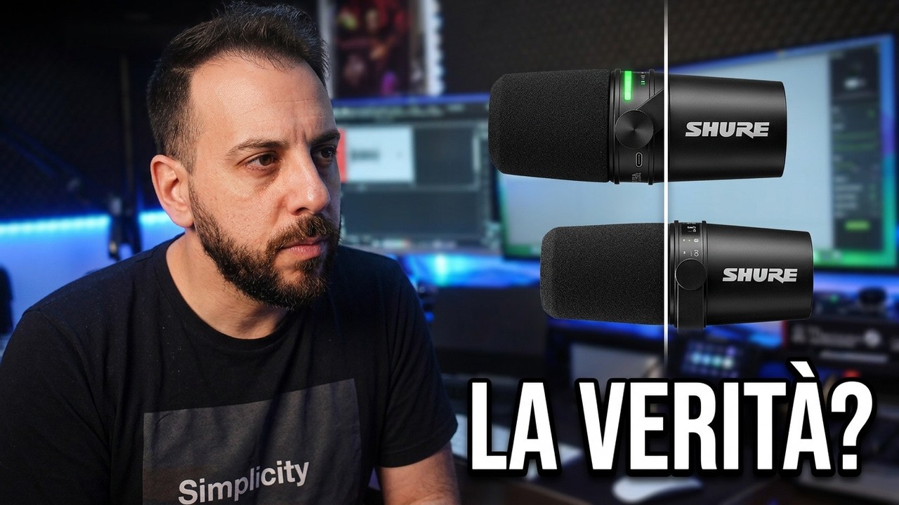 Microfono Shure MV7i Per Podcast - Interfaccia Audio Integrata USB-C/XLR - Foto 9