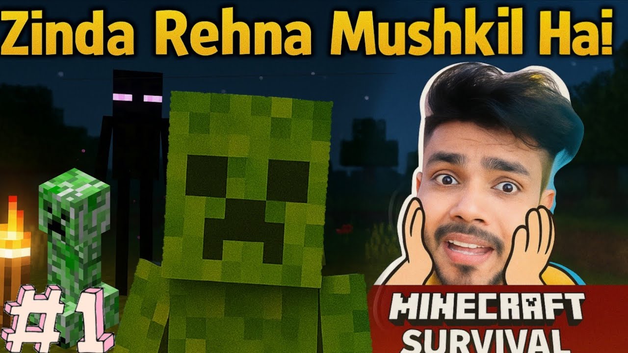 😨 Minecraft Survival series EP1" #1 