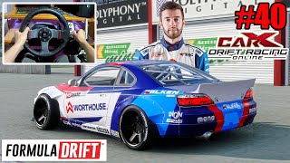 James Deane Playing CarX?! | Modded Map Autumnring - CarX Drift Racing Online W/ G27 + Wheel Cam #40 screenshot 4