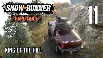 SnowRunner Hard Mode Strategic Walkthrough Ep 11 - King Of The Hill