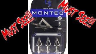 G5 Montec Broadhead Review #broadhead #compoundbow #Montec #hunting