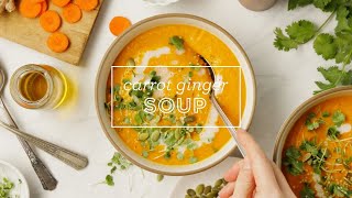 Carrot Ginger Soup - Love & Lemons