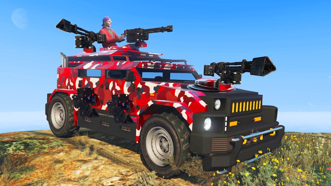 NEW STRONGEST MILITARY VEHICLE! - GTA 5 DLC - YouTube