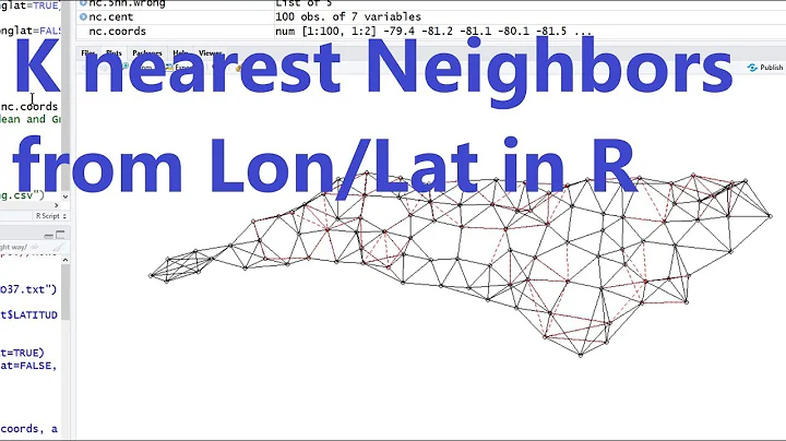 R Spatial Data 2: KNN from Longitude and Latitude