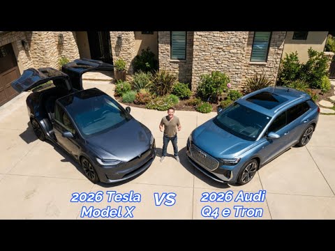 Video 2026 Tesla Model X vs Audi Q4 e-tron: Is the Extra $40k Actually Worth It?