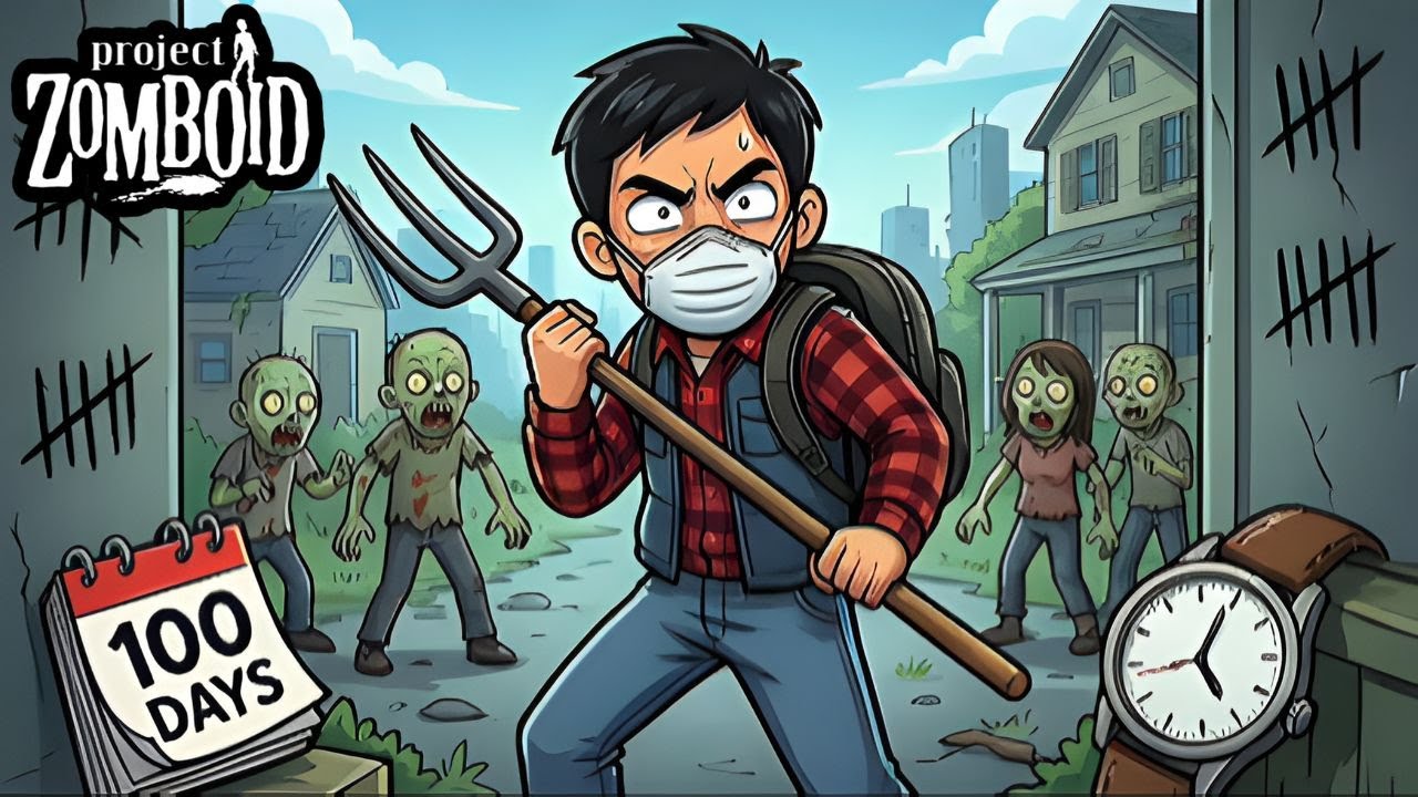 I Started Over and Destroyed Entire Hordes! | Project Zomboid Build 42 - 100 Days Challenge #1