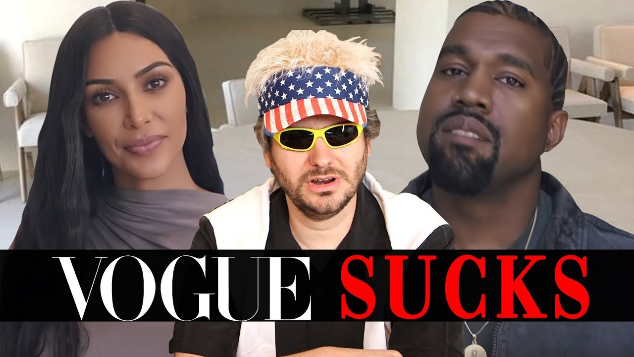 Vogue S 73 Questions Is Stupid Ft Kim Kardashian Kanye West