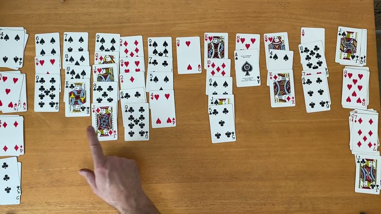 How to play British Blockade Solitaire