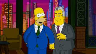 The Simpsons On Jay Leno