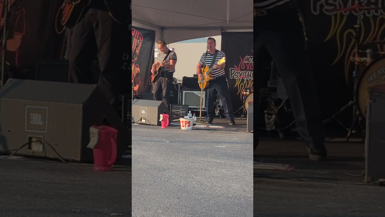 Psycho Devilles play Hurt at Car Show