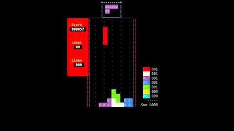 OpenPiton Tetris on Genesys 2