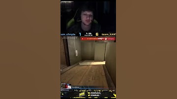 xantares peek yiyen s1mple 🔥 #eternalfire #csgo #shorts