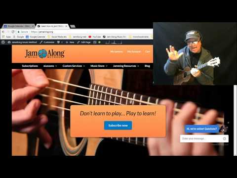 Virtual Jam: Funky Blues on Ukulele!