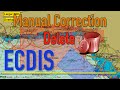 ECDIS. Manual Correction Delete. Удаляем ручную корректуру