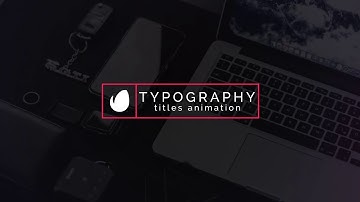 Minimal Titles | After Effects Project Files - Videohive template