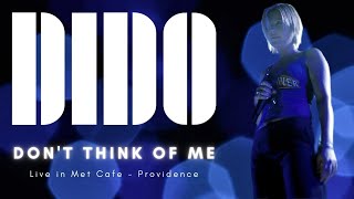 Dido | Don't Think Of Me | Live in Met Cafe (Providence) | 02.05.00