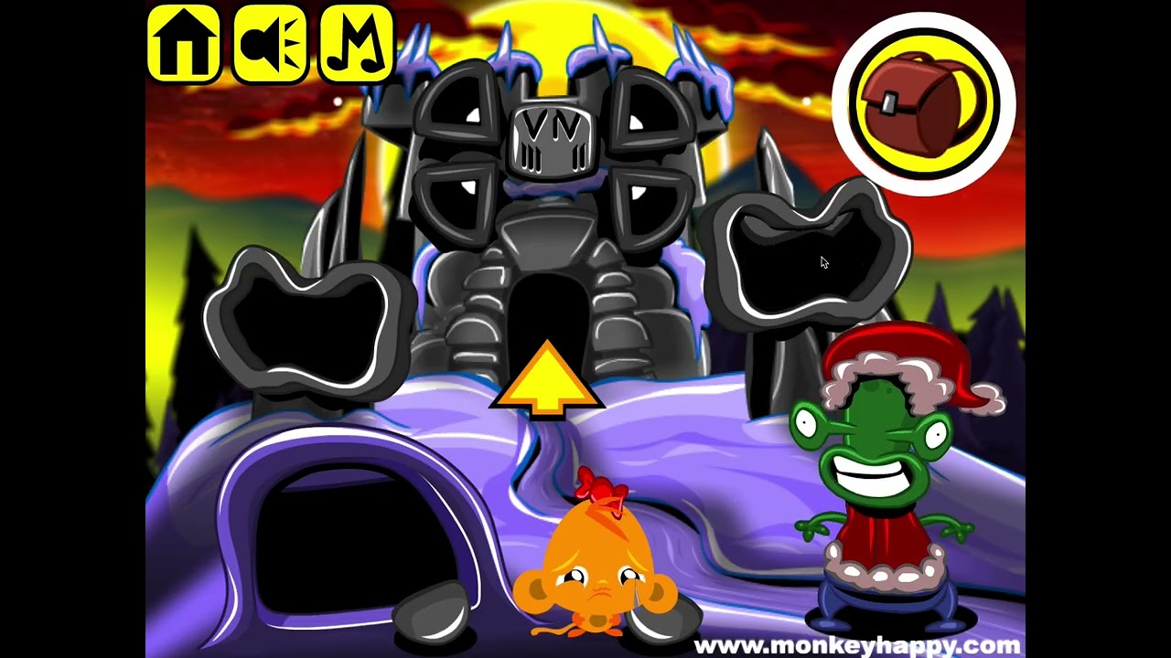 Monkey GO Happy NEW Stages - 0895- Play Free Educational Kids