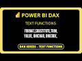 DAX Text Functions | DAX Tutorial | Power BI DAX Tutorial |