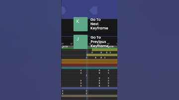 After Effects Timeline Shortcuts 09 - Jump to Keyframe | #aftereffects #aftereffectstutorial