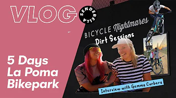 Girls on Dirtjumpbikes / Interview and trains with Gemma Corbera/ Bicycle Nightmares Jam Session