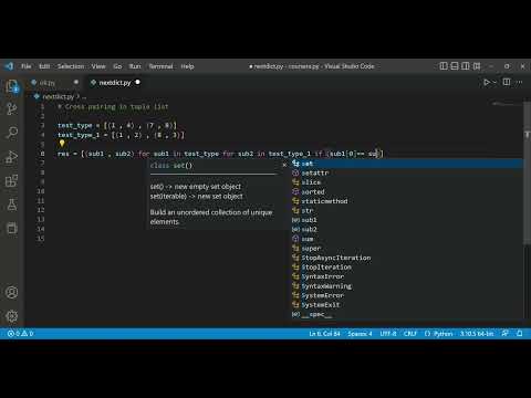Cross pairing in tuple list in python