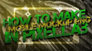 How to make Mobile Mockup PNG on Android ¦¦ Pixellab Editing ¦¦ Araphix screenshot 5