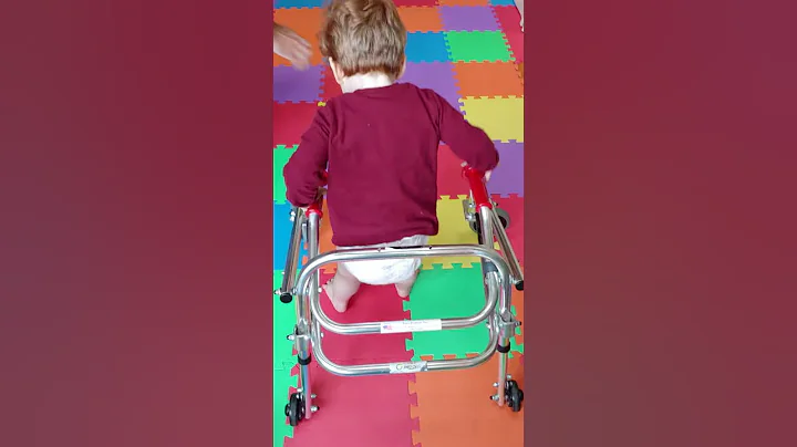Charlie Walking No Braces (from behind)