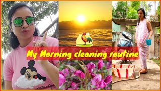 Morning cleaning routine #cleaningvlog @Sumivlogs