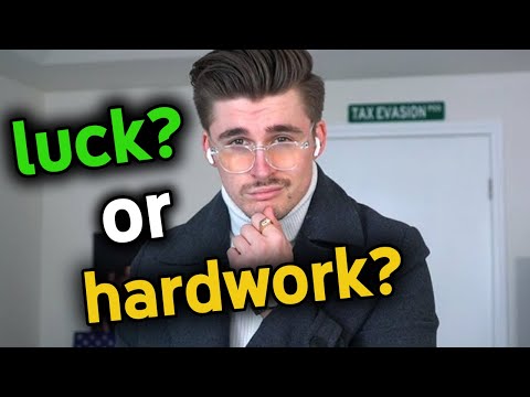 Ludwig Reacts to 'Is Success Luck or Hardwork'