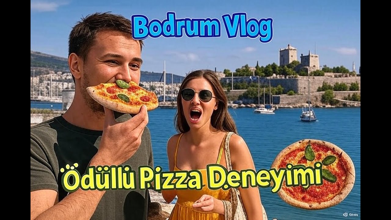 BODRUM'DA 1 GÜNDE NE YAPILIR ? / ÖDÜLLÜ PİZZA DENEYİMİ