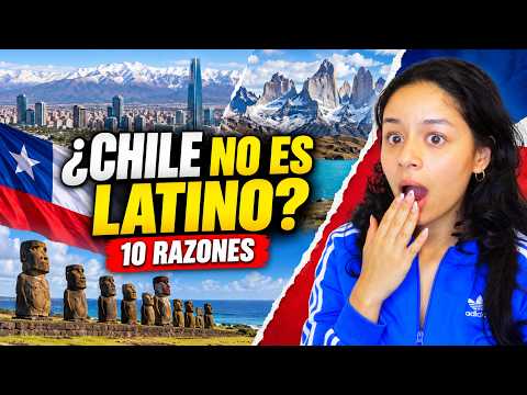 10 RAZONES por las que DICEN que CHILE NO es LATINO | HONESTA REACCIÓN