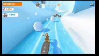 Ice Age Adventures: Scrat running mini game record: 109 626 m screenshot 3