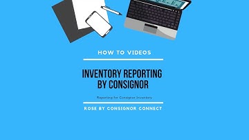 Consignor Inventory Reporting