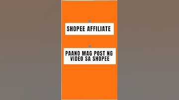 Cara memposting video di Shopee sebagai afiliasi #shopeeaffiliate #shopeeambassador