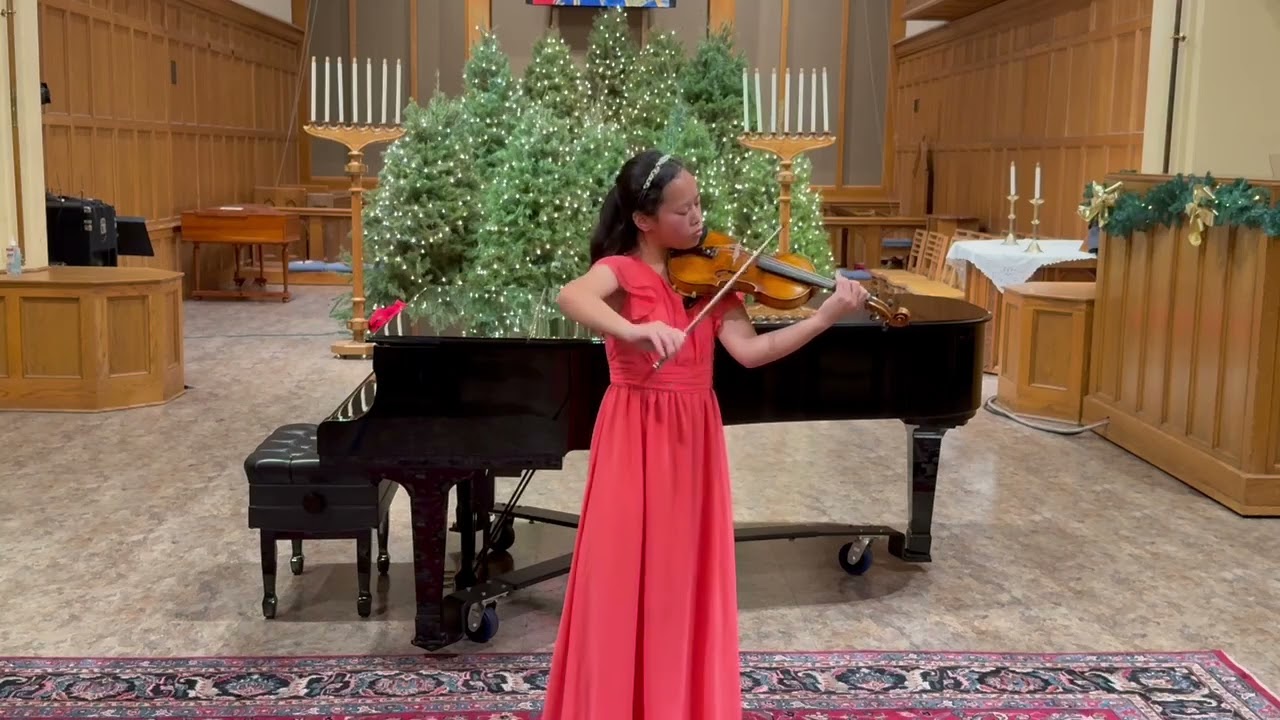 Bach, Sonata No. 1 in G minor BWV 1001: Fuga by ViVi Kuo (12) 20251229